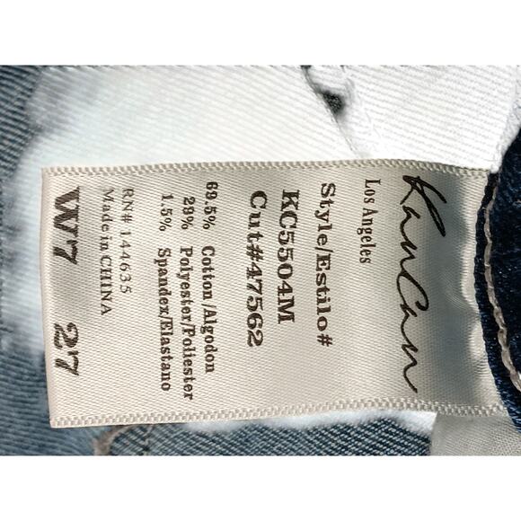 KanCan Winston High Rise Cargo Slim Straight Light Blue size 27 Kc7843L - Picture 12 of 14